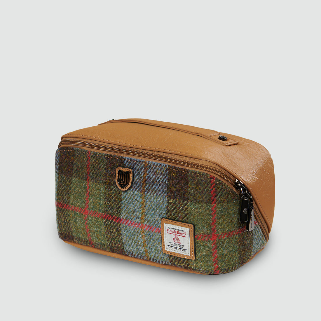 Kulturtasche Chestnut-Blue Tartan