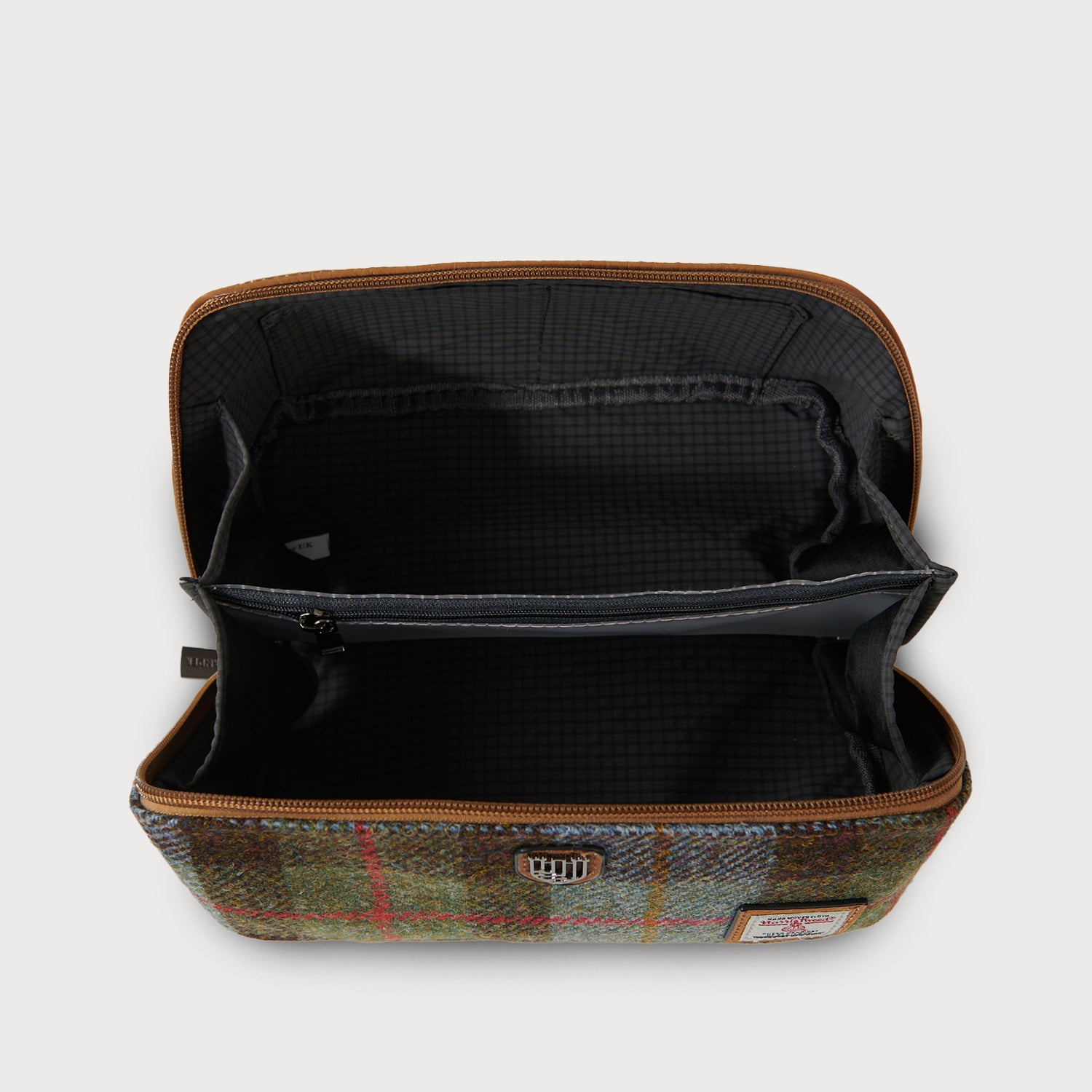 Kulturtasche Chestnut-Blue Tartan