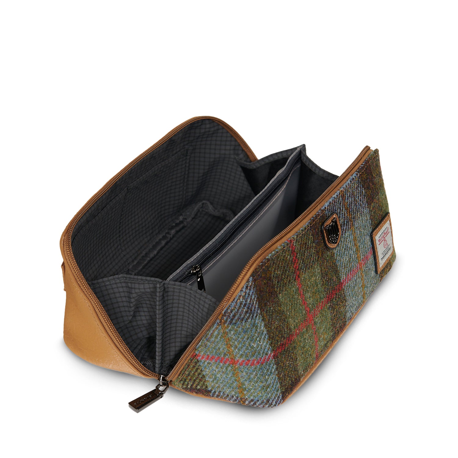 Kulturtasche Chestnut-Blue Tartan