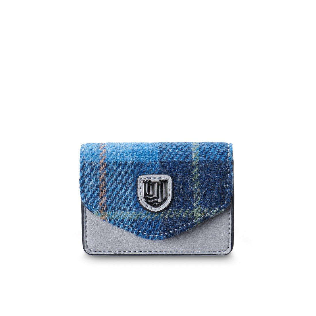 The Card Case Blue Tartan