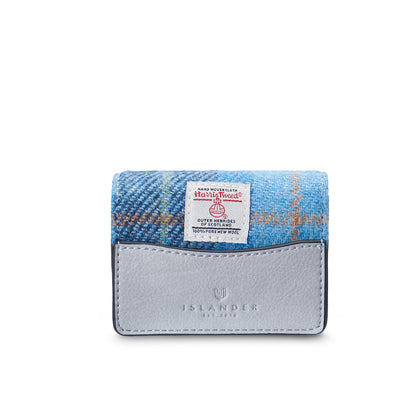 The Card Case Blue Tartan