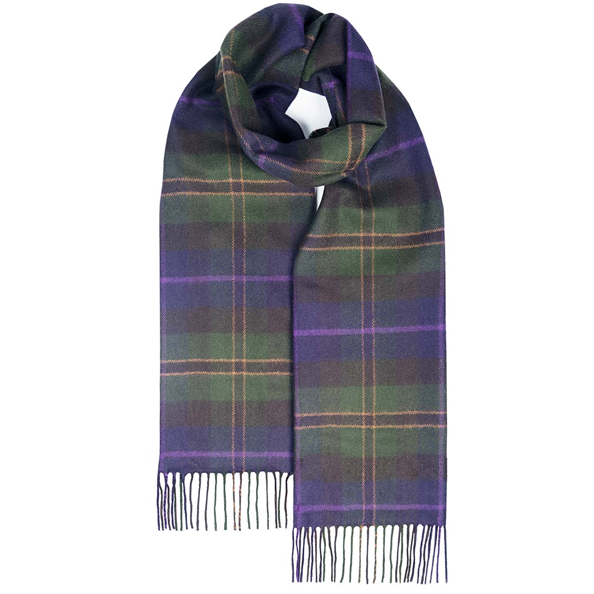 Darwin Rose Hunting Plum Oversized Lambswool Schal
