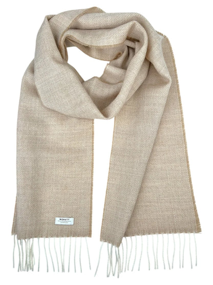 Merino Lambswool Schal Basswood Herringbone