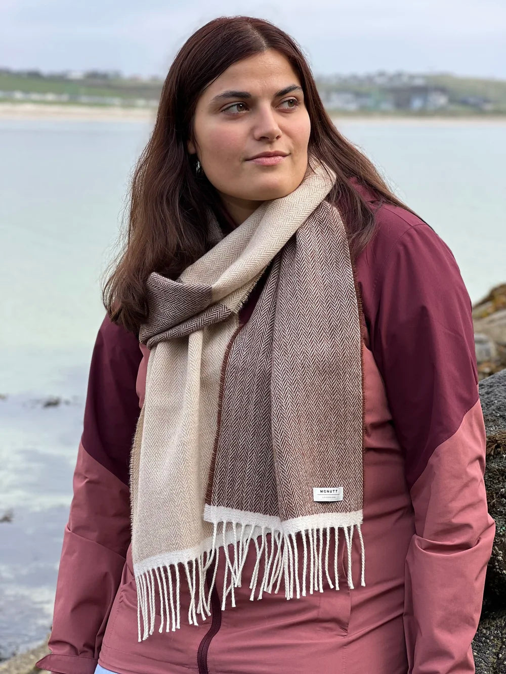 Merino Lambswool Schal Bergen