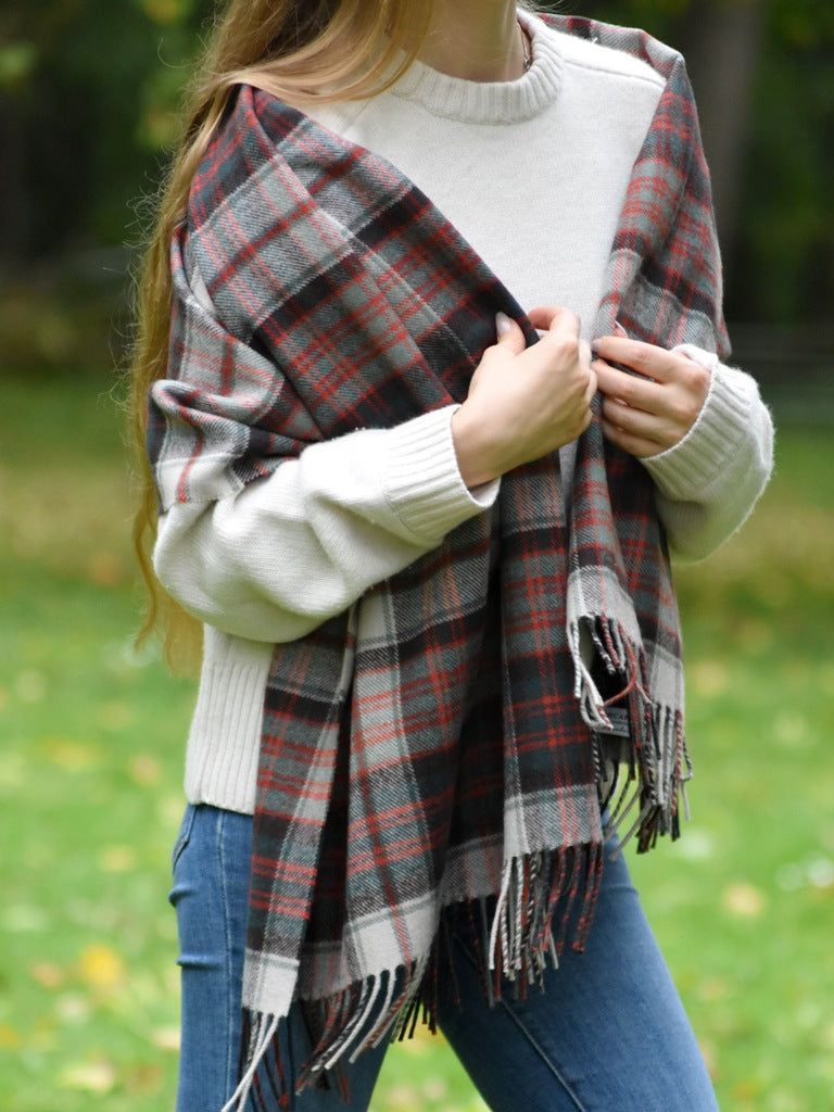 Lambswool Stola Bobbie MacDonald Dress Weathered
