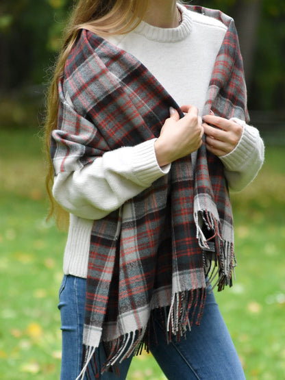 Lambswool Stola Bobbie MacDonald Dress Weathered