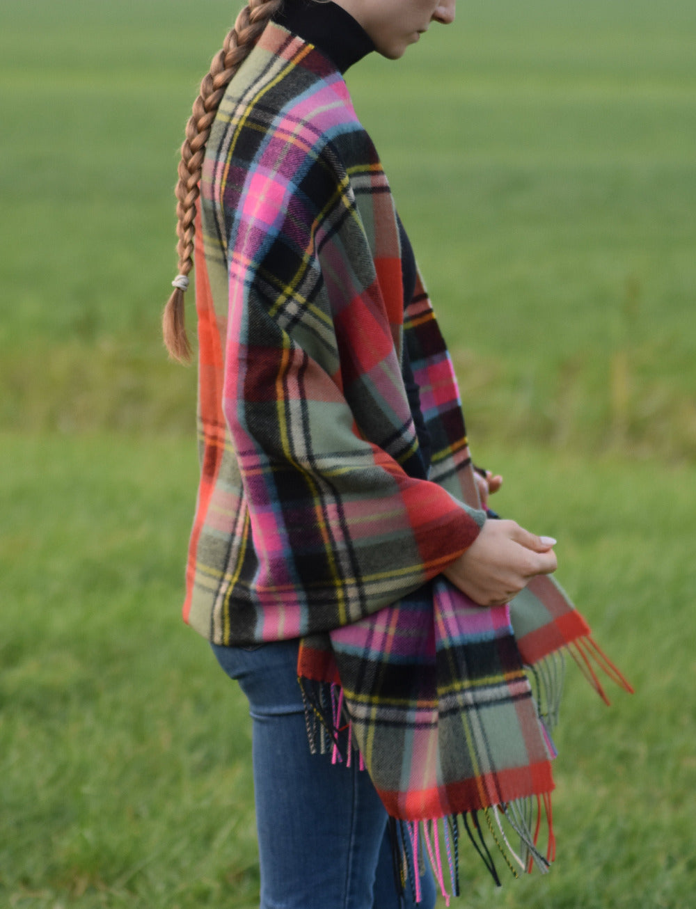 Lambswool Stola Bruce of Kinnaird Ancient Tartan