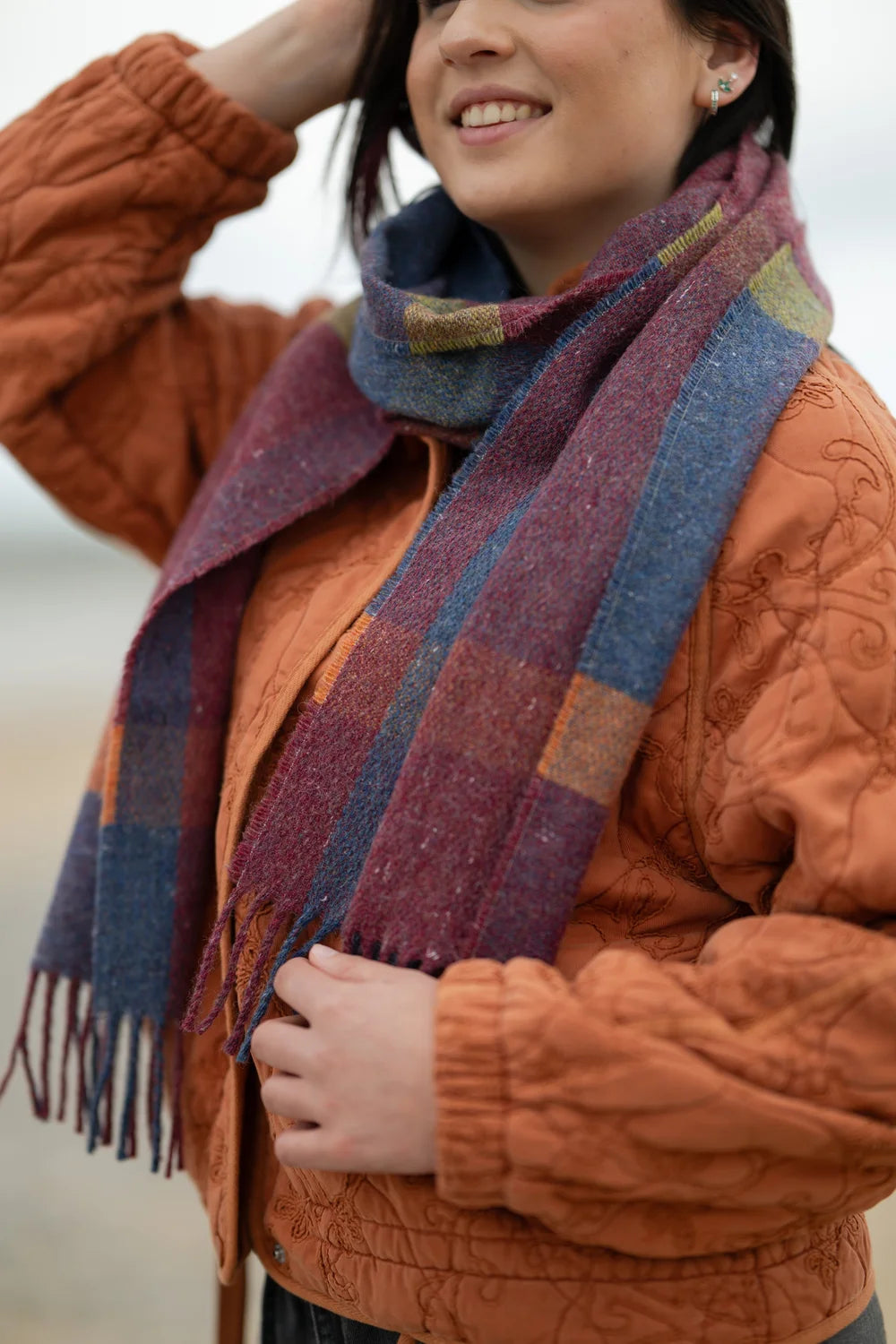 Merino Schal Forever Mulled Berry
