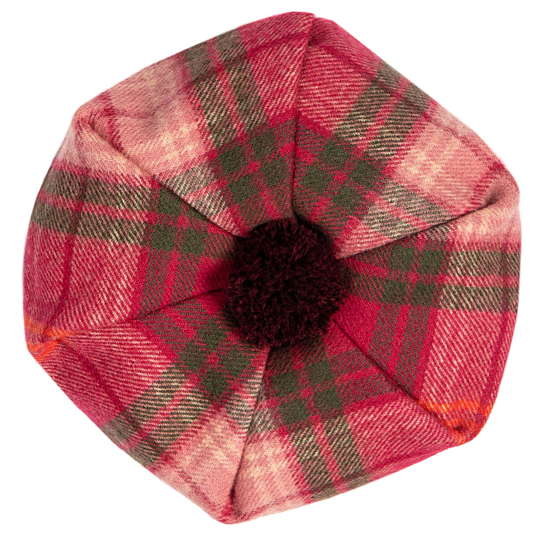 Lambswool Tam Lochcarron Hunting Rose