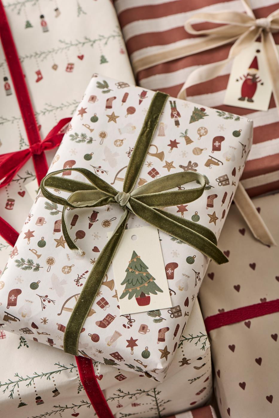 Veloursband auf Spule 10 m