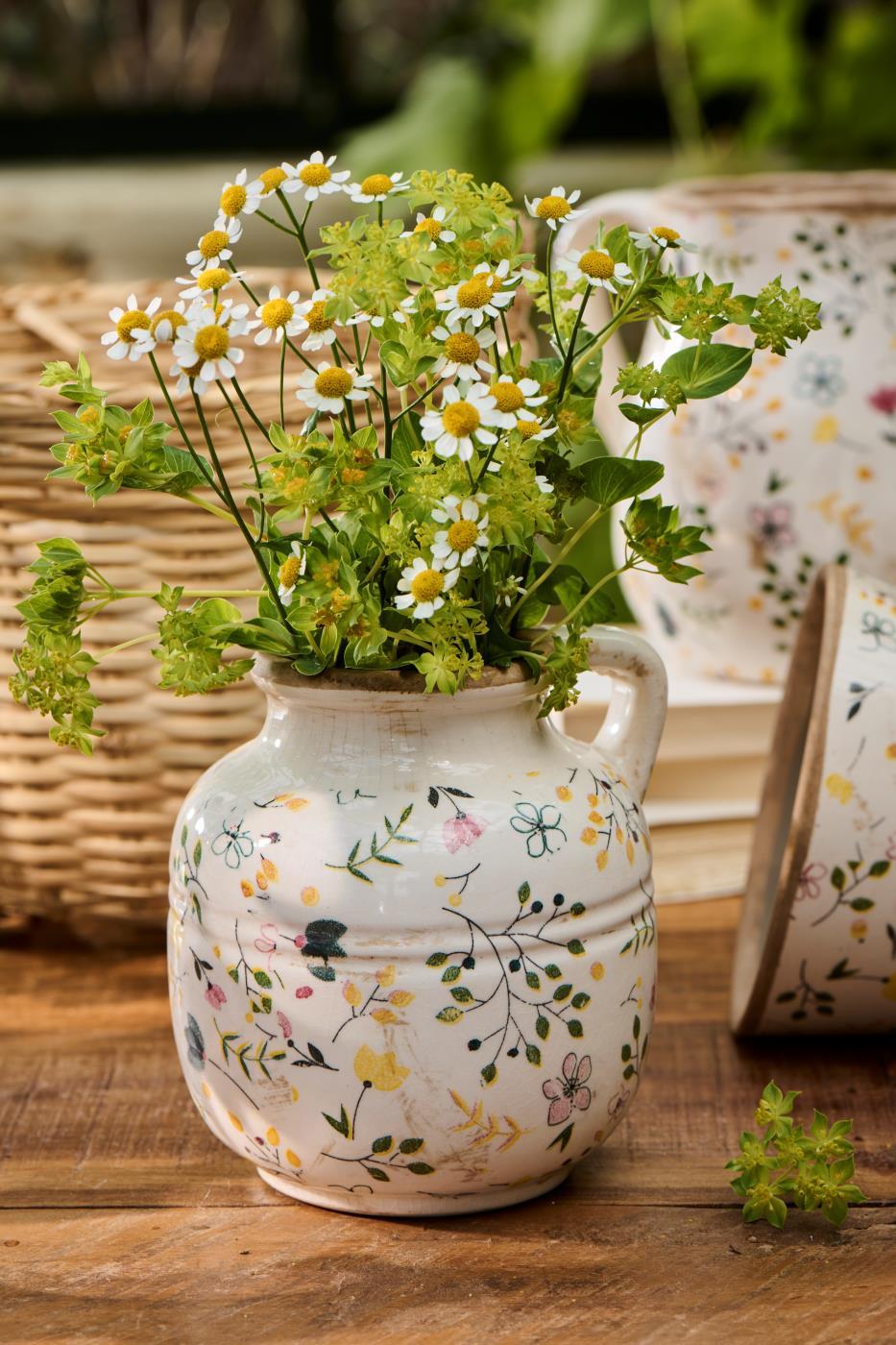 Vase mit Henkel Meadow Blossom