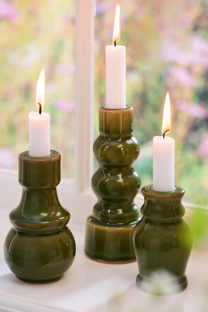 Kerzenhalter Torino grün