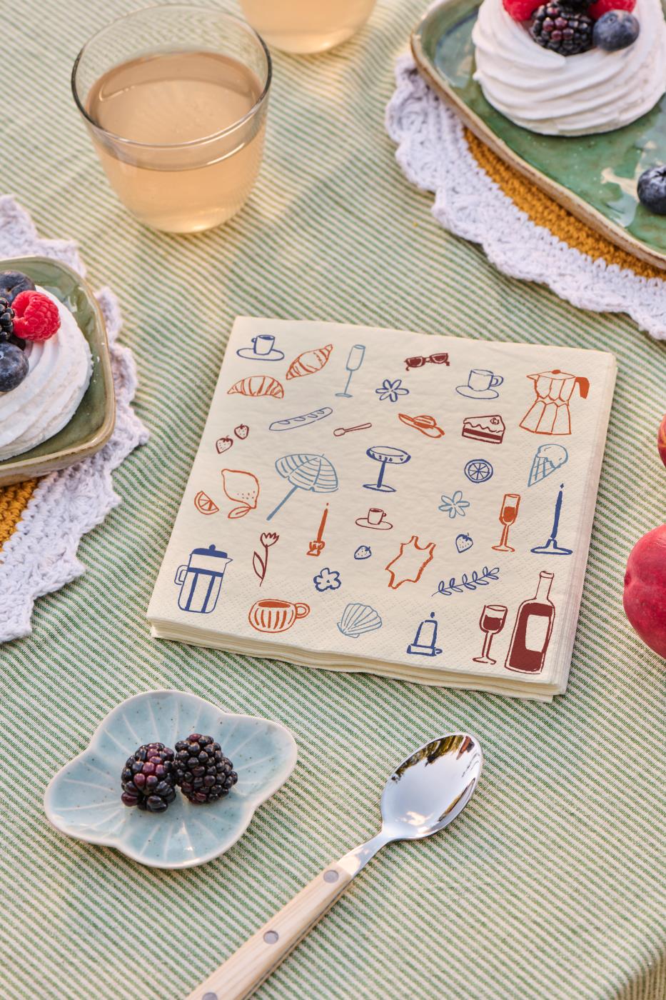 Serviette Dolce Vita