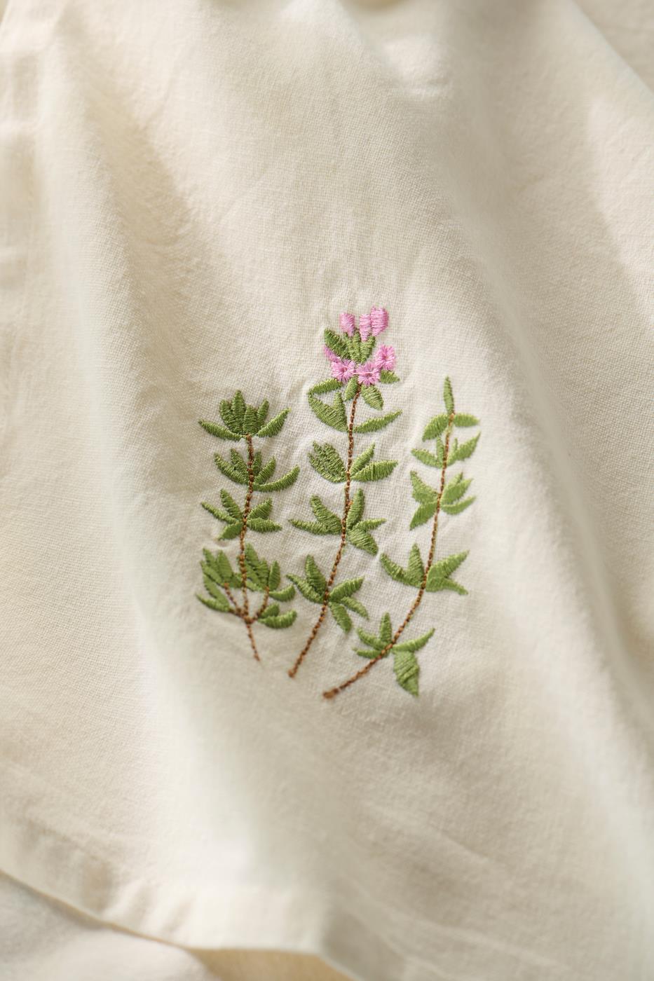 Geschirrtuch Summer Vibes mit Thymian butter cream