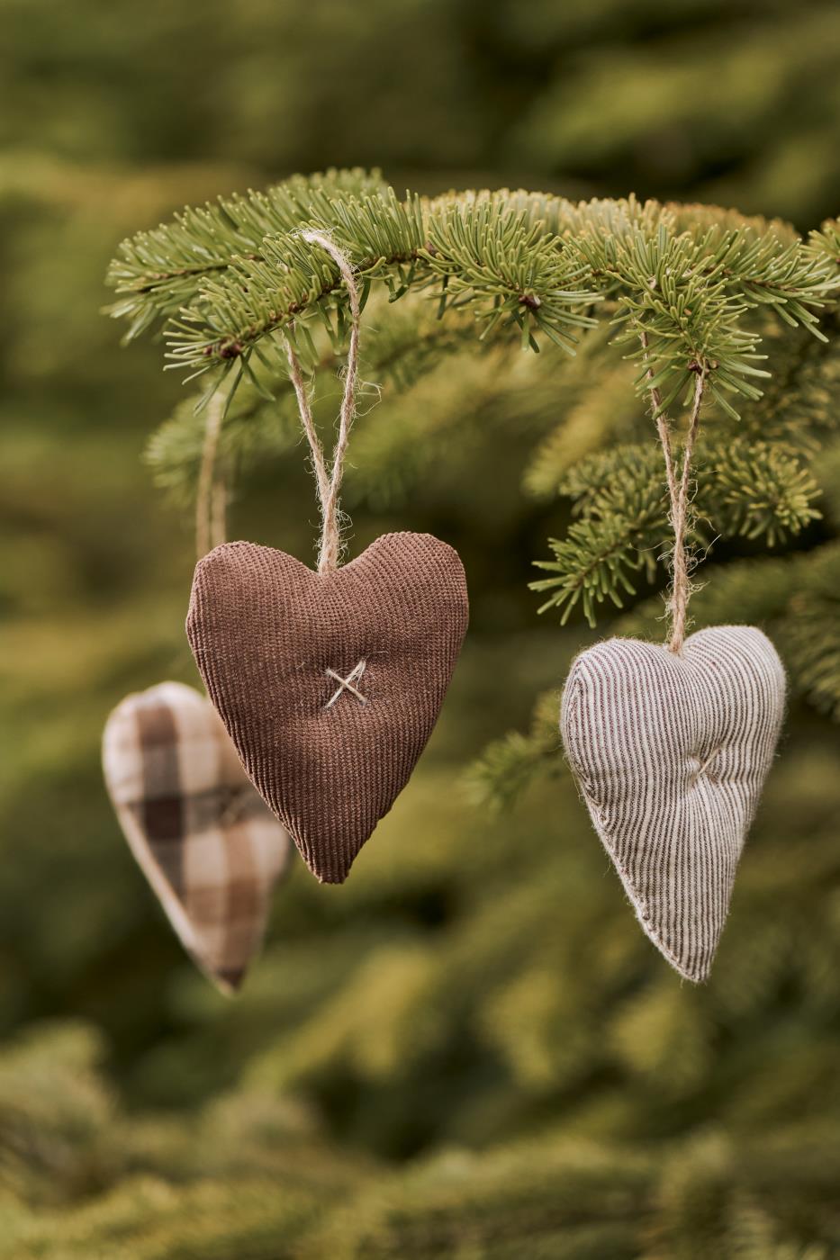 Baumschmuck Herz My Nostalgic Christmas 5er Set