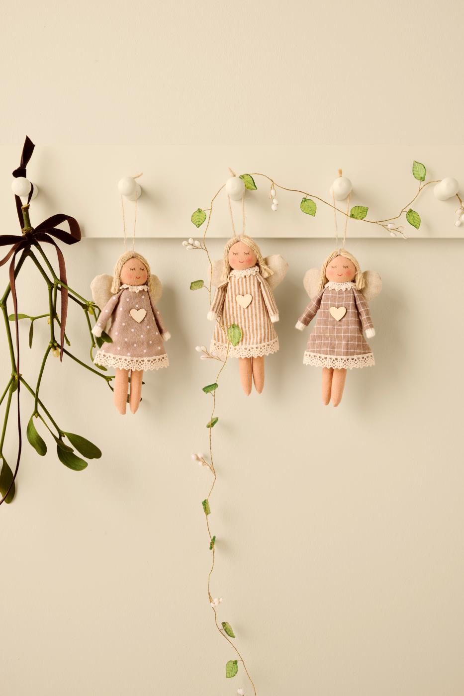 Stoffengel Sariel My Nostalgic Christmas im 3er Set