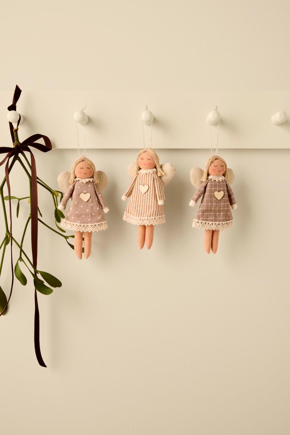 Stoffengel Sariel My Nostalgic Christmas im 3er Set