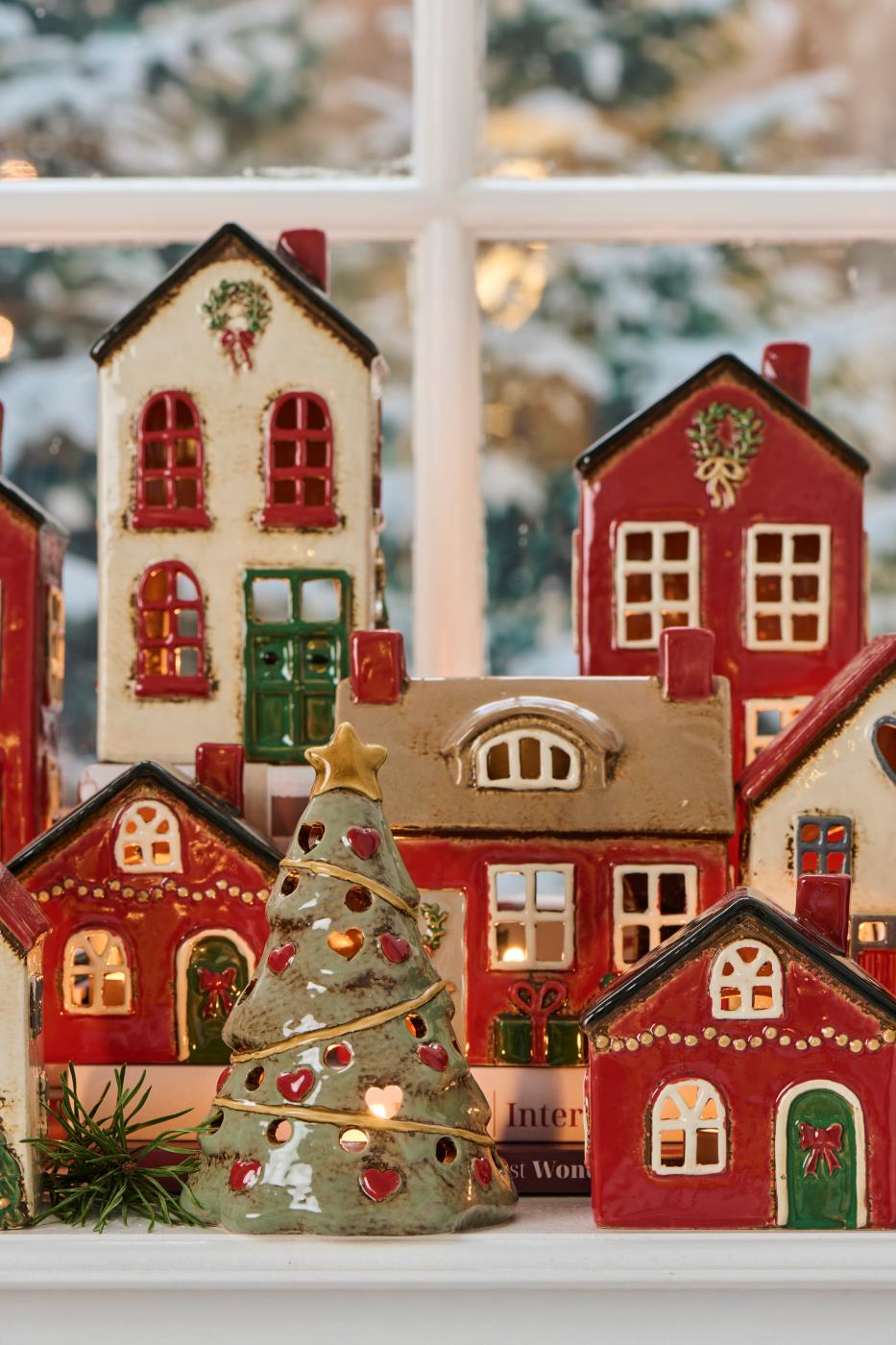 Tannenbaum Stillenat für Teelicht