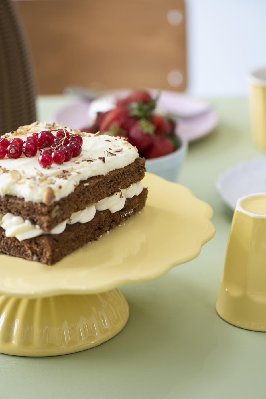 Kuchenplatte Mynte sonnengelb