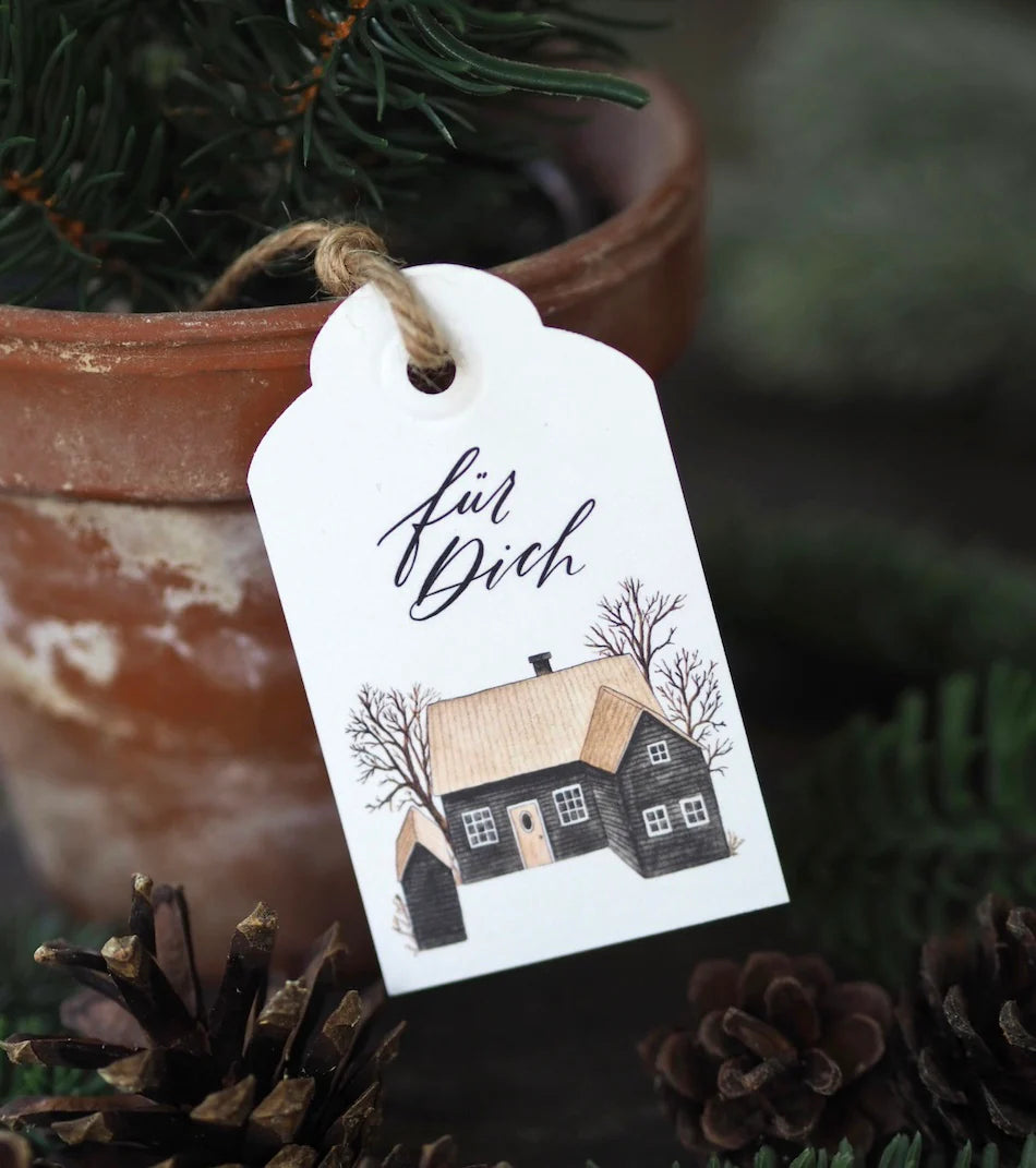Geschenkanhänger Wintertage