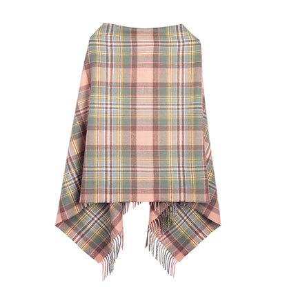 Lambswool Poncho Dundee Rose