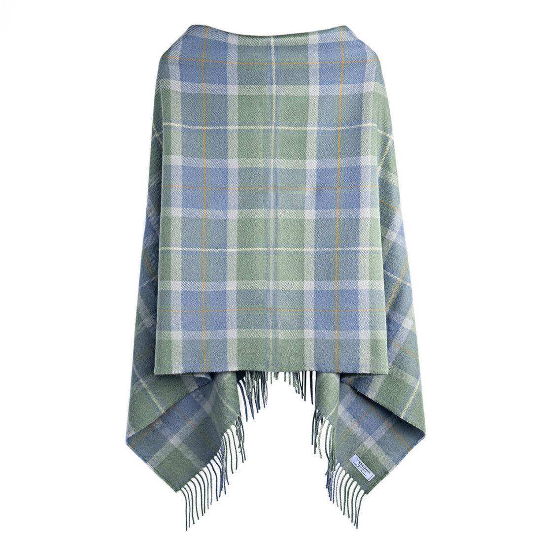 Lambswool Poncho Scottish Borderland Weathered
