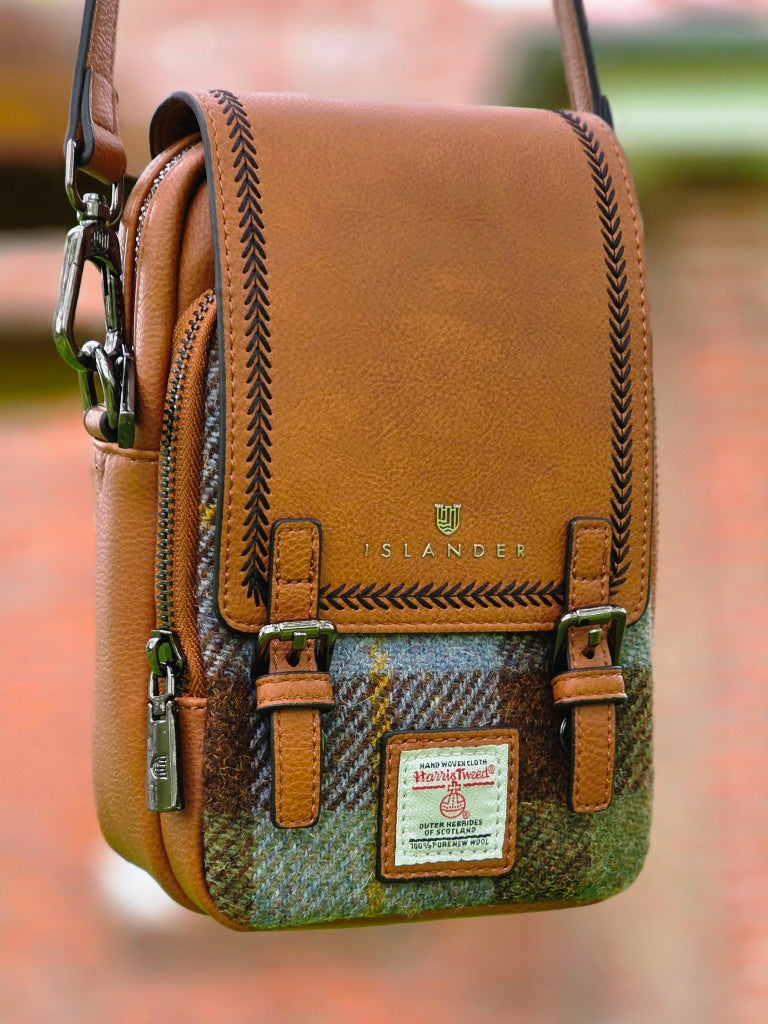 The Baby Jura Crossbody Chestnut Blue