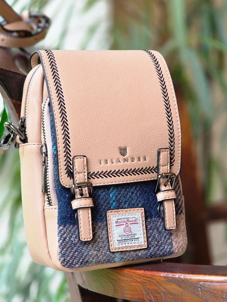 The Baby Jura Crossbody Navy Beige