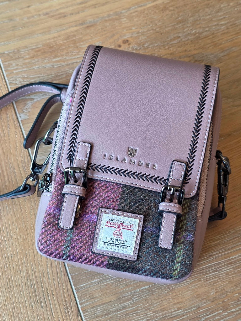 The Baby Jura Crossbody Pink Green