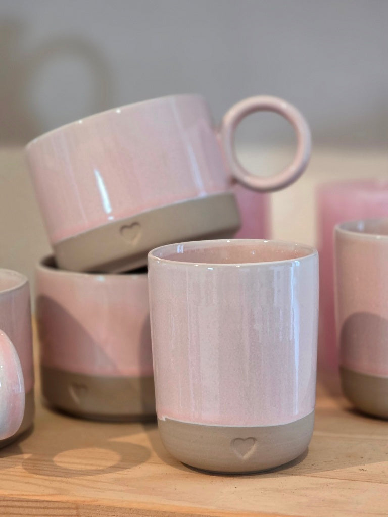 Becher ohne Henkel Heart - 190 ml