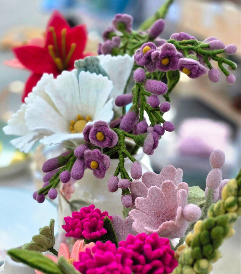Glyzinie - Staubig Violett - Meadow Kollektion