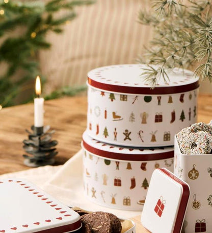 Gebäckdose My Nostalgic Christmas rund
