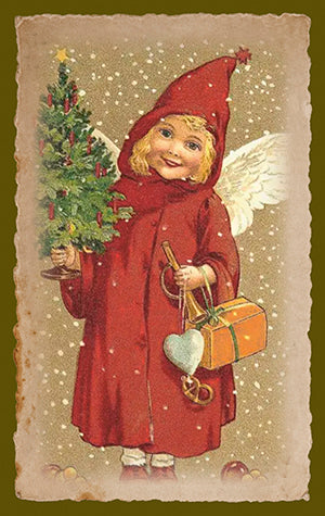 Kleine einseitige Geschenkkarten Weihnachten