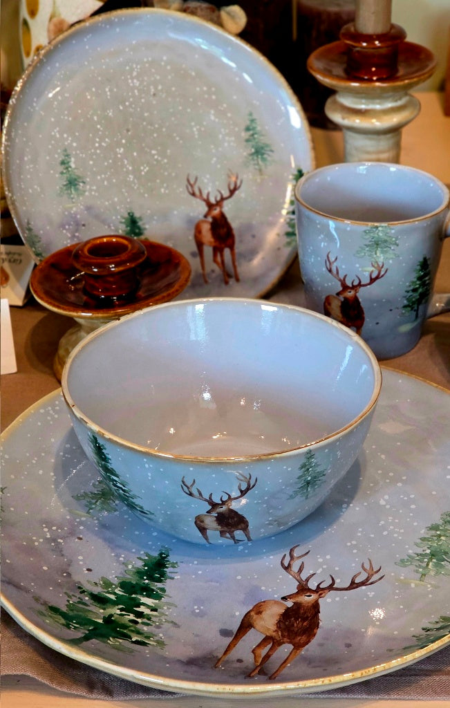 Speisesteller Winter 2er Set