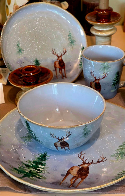 Speisesteller Winter 2er Set