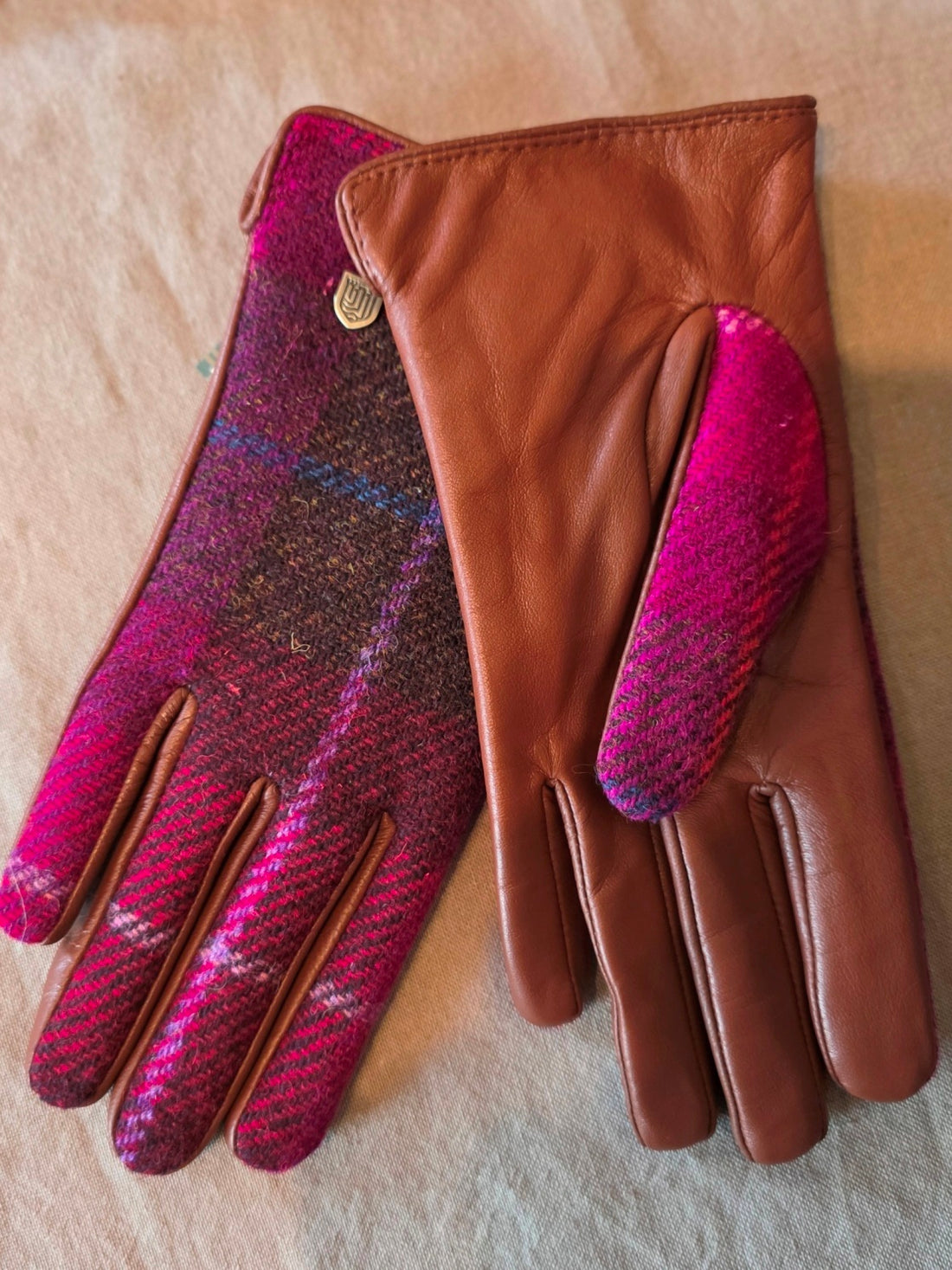 Damenhandschuhe Fuchsia