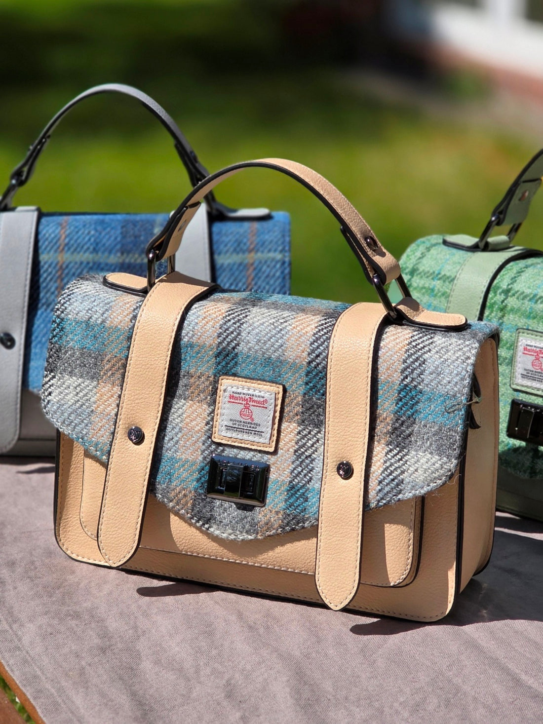 The Medium Satchel Islander Tartan