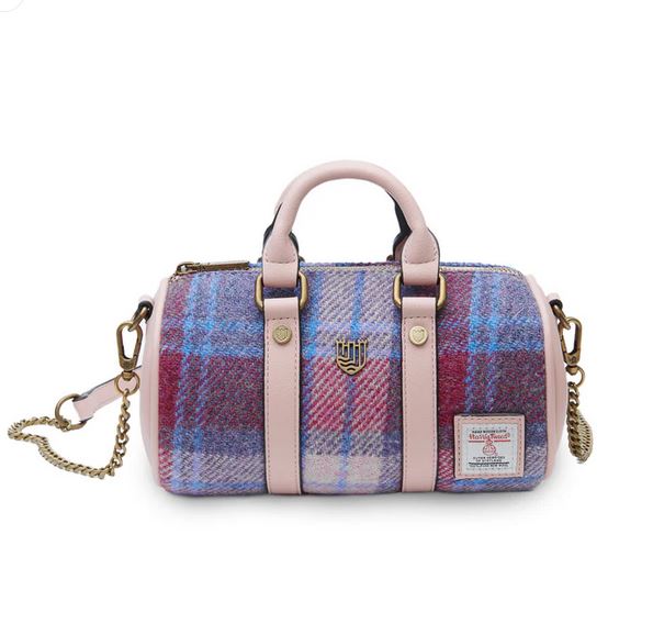 The Mini Duffel Bag Pink and Blue