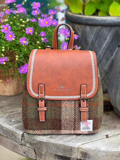 Mini Jura Rucksack - Chestnut Tartan