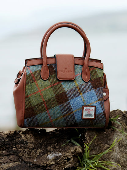 Mini Tiree Tasche Chestnut Blue