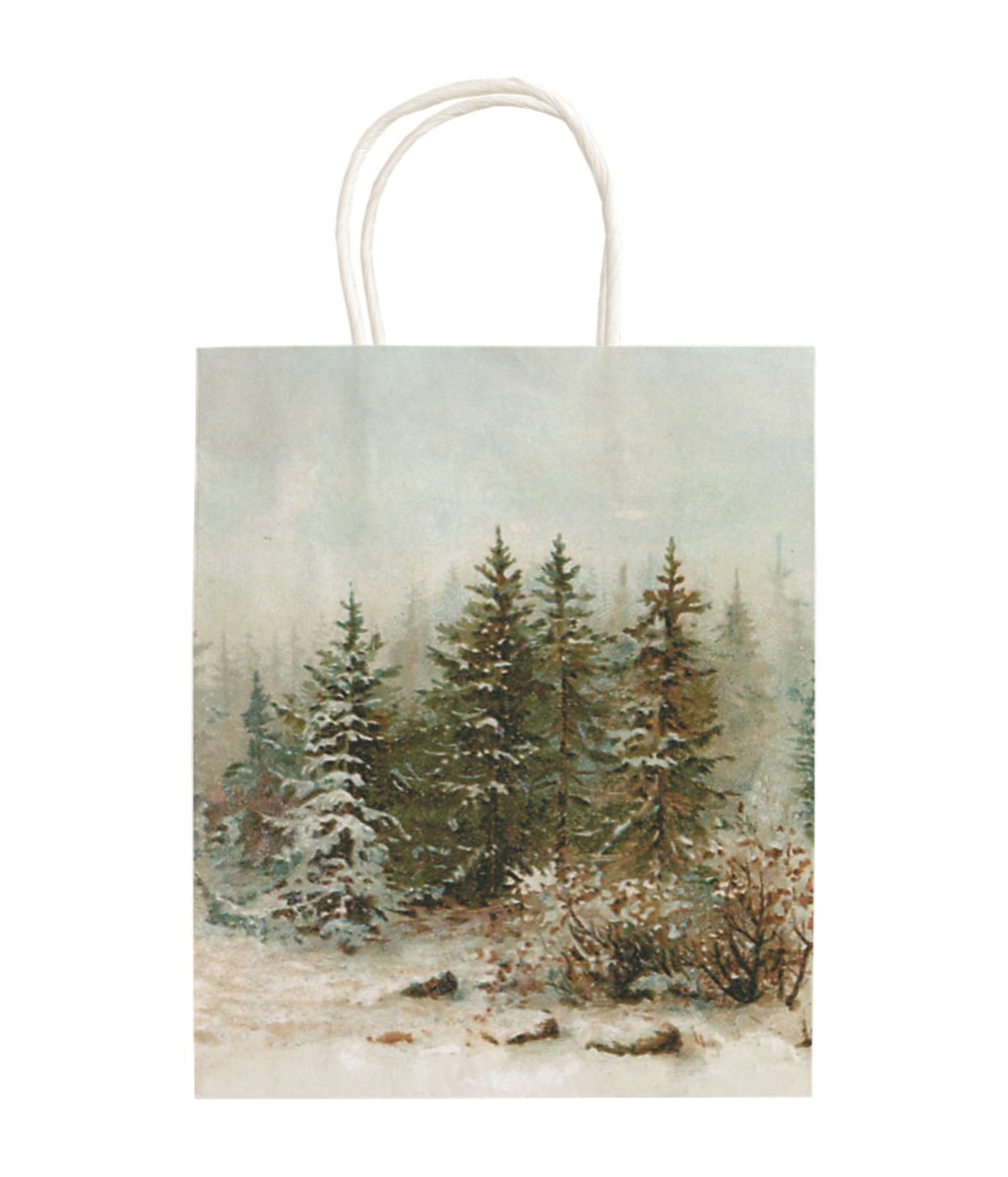 Papiertüte Tannenwald