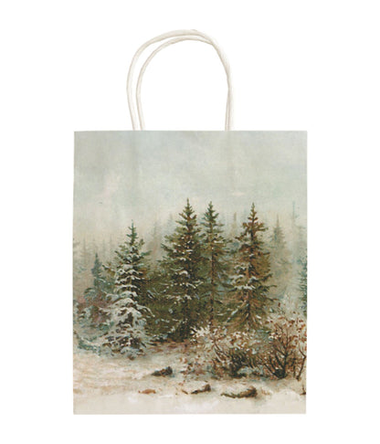 Papiertüte Tannenwald
