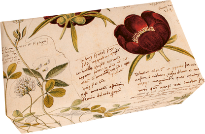 Seife Rosenduft Motiv Buchdruck Rosen