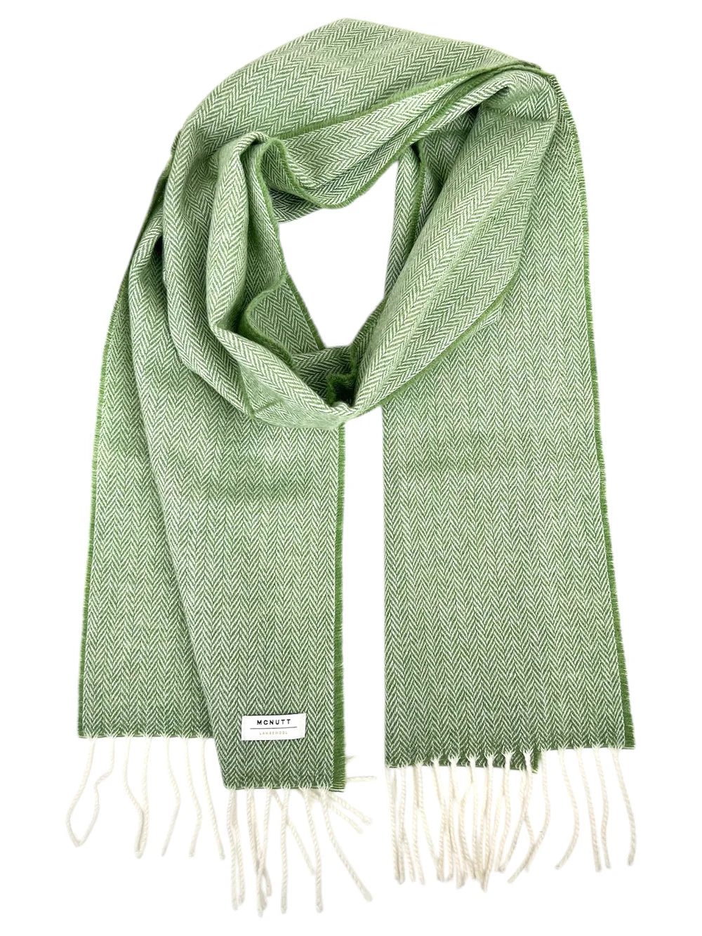 Merino Lambswool Schal Golf Green