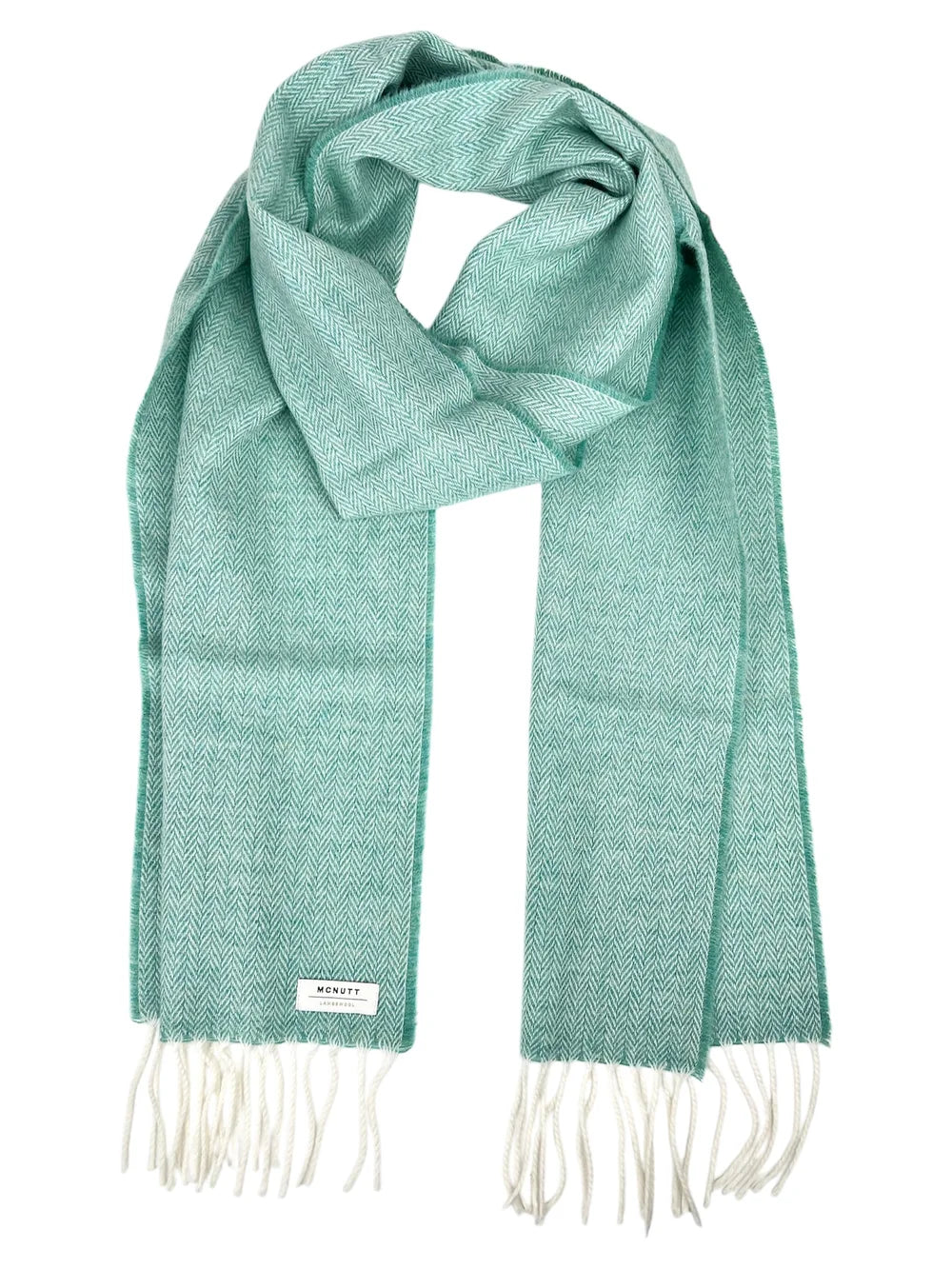 Merino Lambswool Schal Spearmint