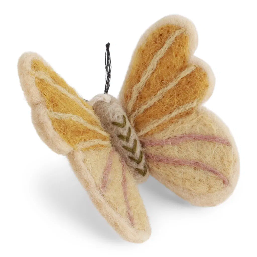 Schmetterling - Yellow - zum Aufhängen