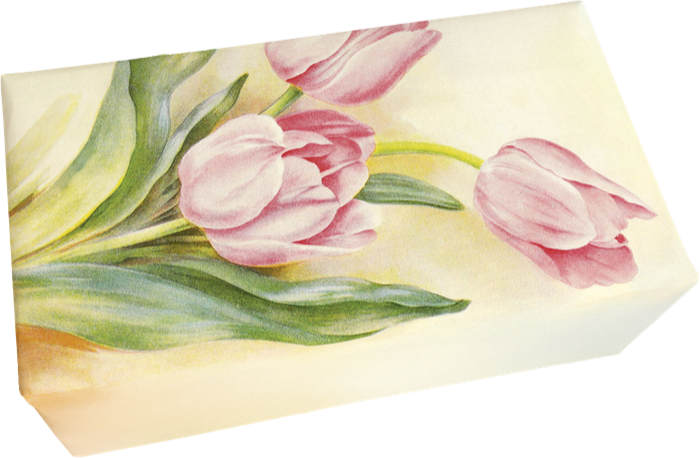 Seife Tulpenduft Motiv Tulpe Pastell