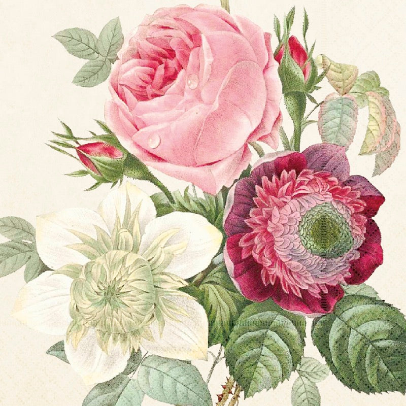 Serviette Rose