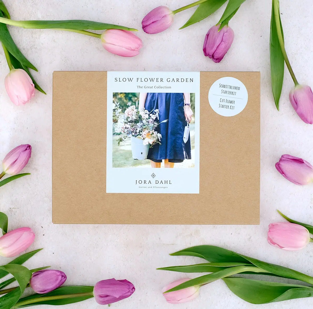 Slow Flower Garden – Ein ganzes Jahr voller Schnittblumen – inkl. gratis Dünger