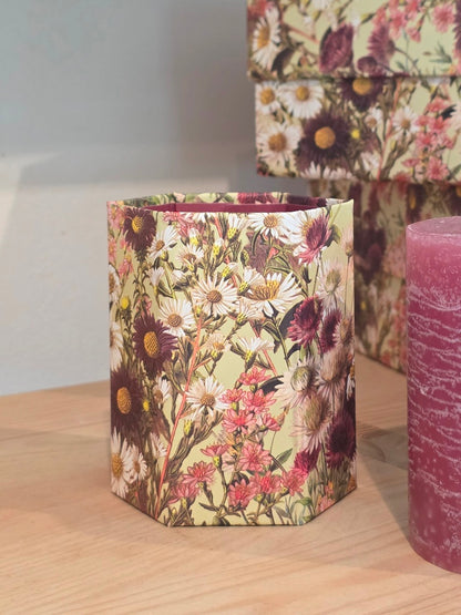 Stiftedose Purple Flowers – faltbar